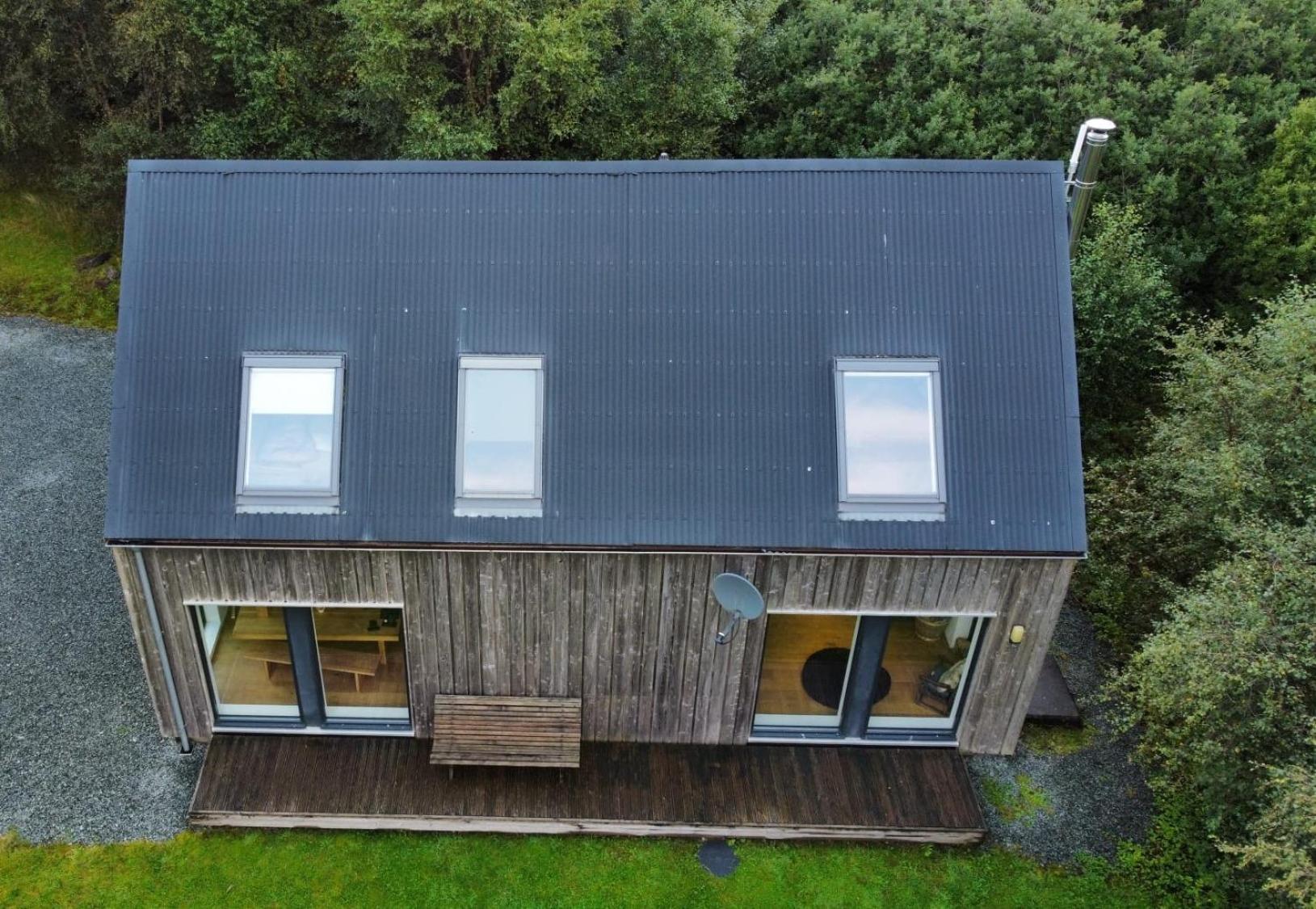 Skeabost Wood Cottage Bagian luar foto